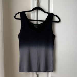 NWT Belldini Gradiant Black and Gray Women's Top